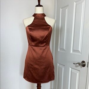 Lulu's Brown Mini Dress‎